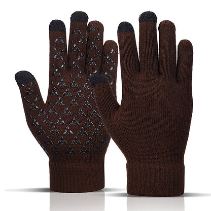 Winter Knit Touchscreen Gloves
