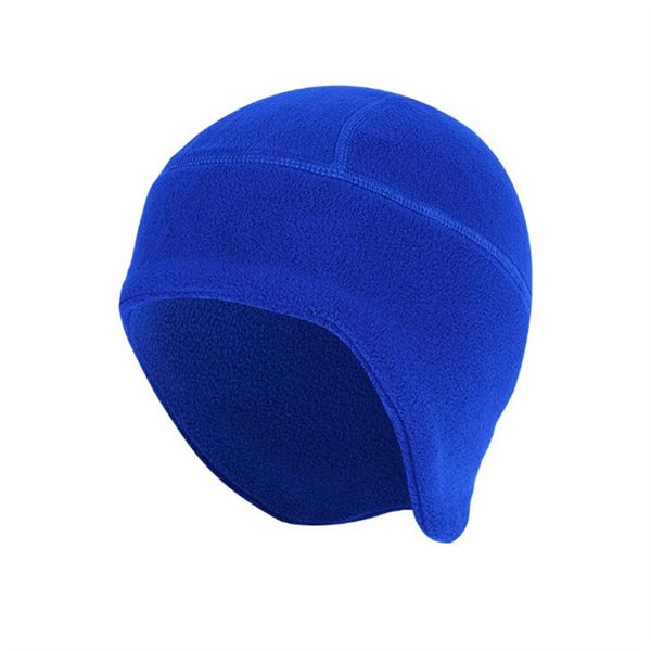 Fall Winter Polar Fleece Hat Double-Layer Lengthened Ear cap