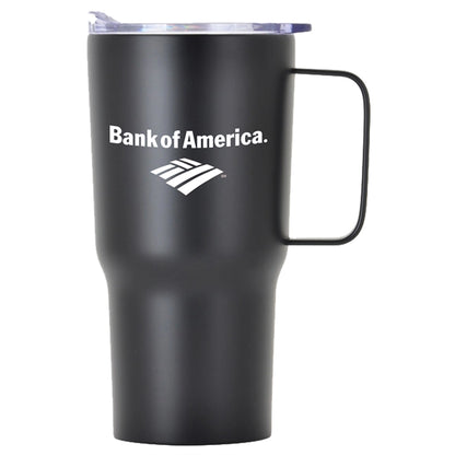 20 oz Contoured Stainless Steel Travel Mug
