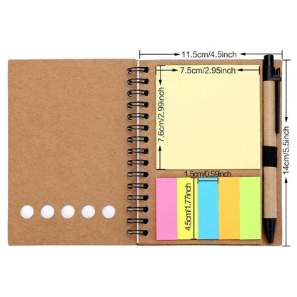 Sticky Notes and Notebook