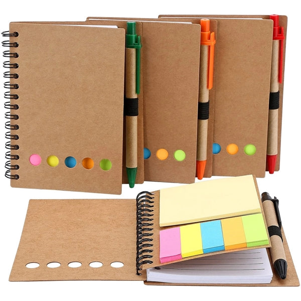 Sticky Notes and Notebook