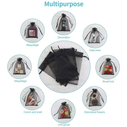 5"x7" Organza Drawstring Pouch