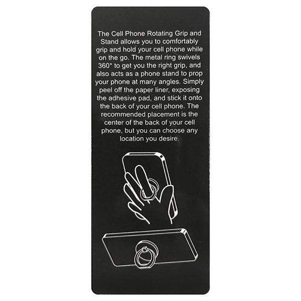 The Twister Cell Phone Metal Ring Holder and Stand