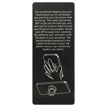 The Twister Cell Phone Metal Ring Holder and Stand