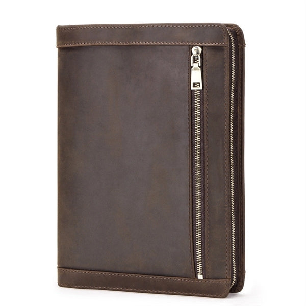 Vintage Leather Laptop Multi-function Portfolio Bag