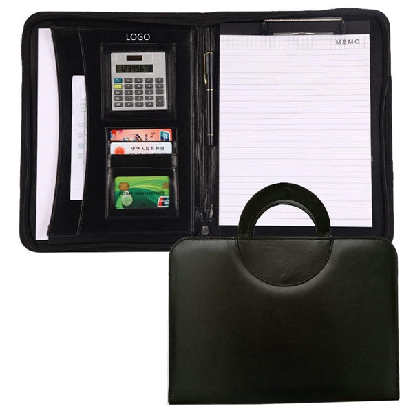 Business Padfolio with Calculator and Writing Pad