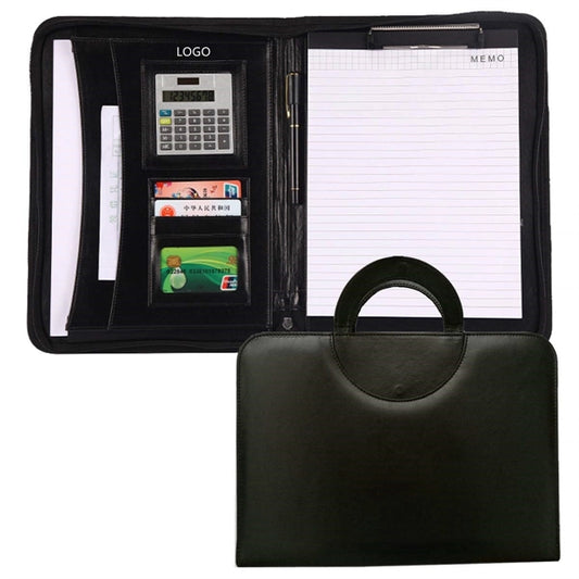 Business Padfolio with Calculator and Writing Pad