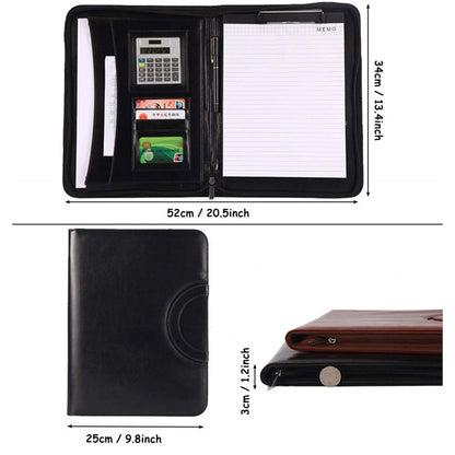 Business Padfolio with Calculator and Writing Pad