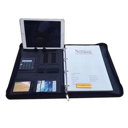 Leather Folder A4 Document Holder Portfolio