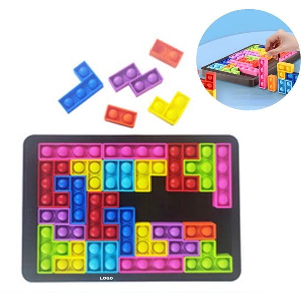 Tetris Push Pop Bubble Fidget Toy