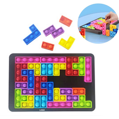 Tetris Push Pop Bubble Fidget Toy