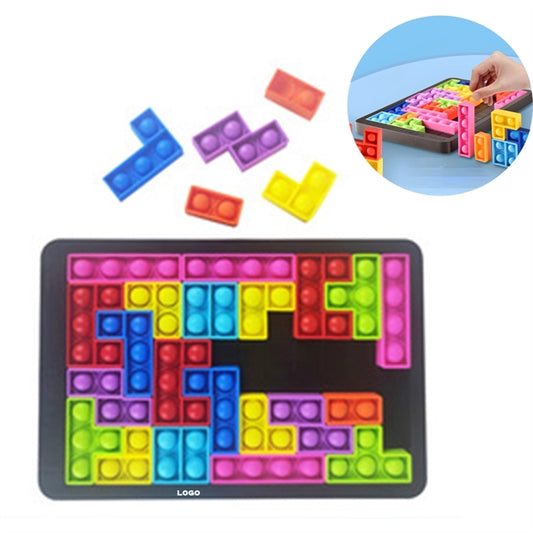 Tetris Push Pop Bubble Fidget Toy