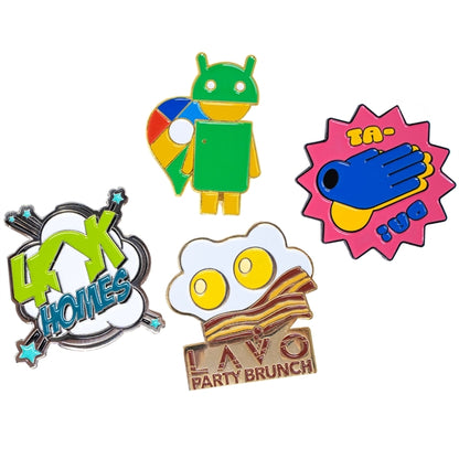 Die struck Soft Enamel Lapel Pins