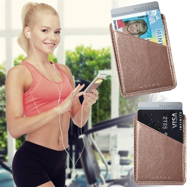 Metallic Phone Wallet
