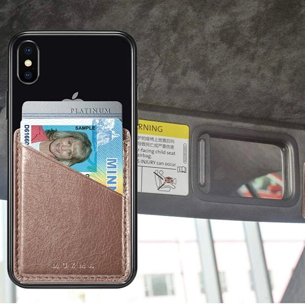 Metallic Phone Wallet