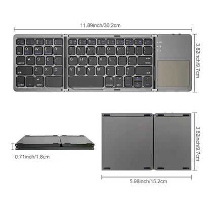 Foldable Bluetooth Keyboard
