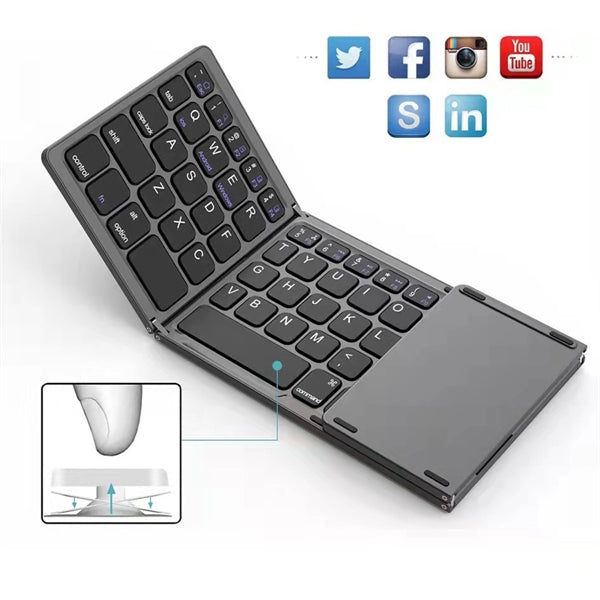 Foldable Bluetooth Keyboard