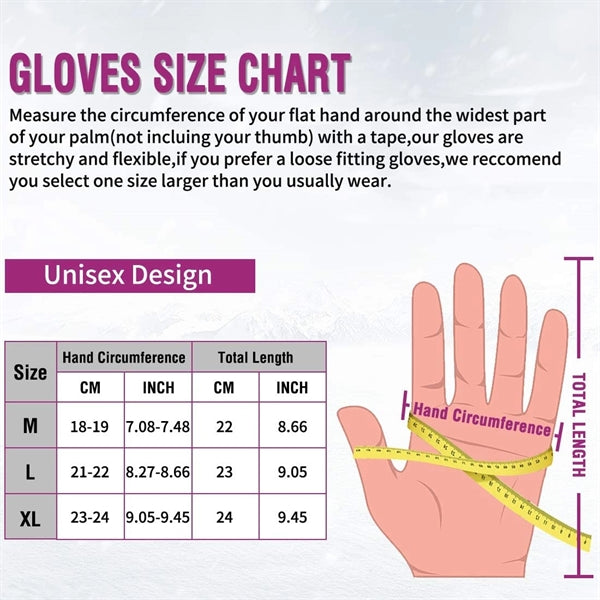 Touch Screen Texting Warm Gloves for Men Women