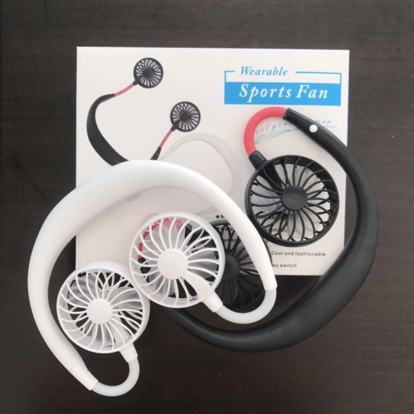Lazy Hanging Neck USB  Charging Portable Mini Fan