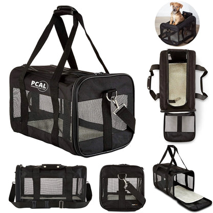 Basics Soft-Sided Mesh Pet Travel Carrier