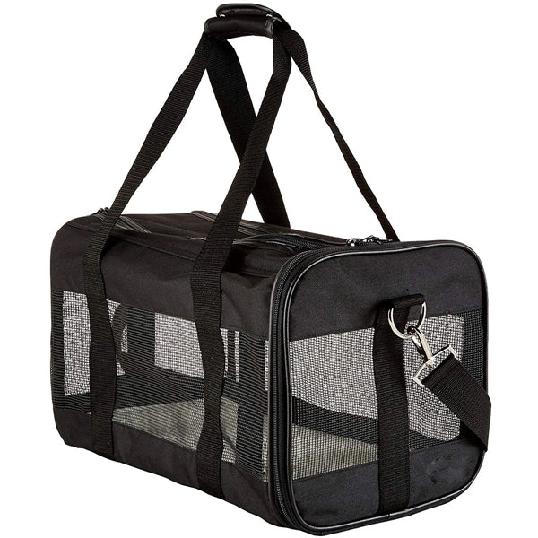 Basics Soft-Sided Mesh Pet Travel Carrier