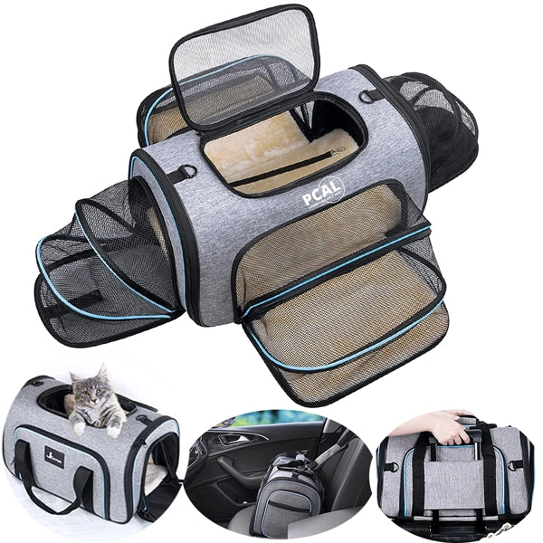 4 Sides Expandable Pet Carrier