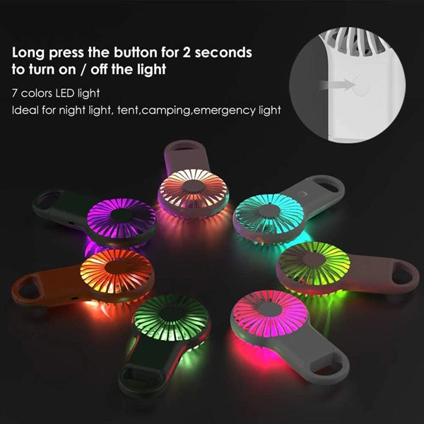 Carabiner Keychain Fan