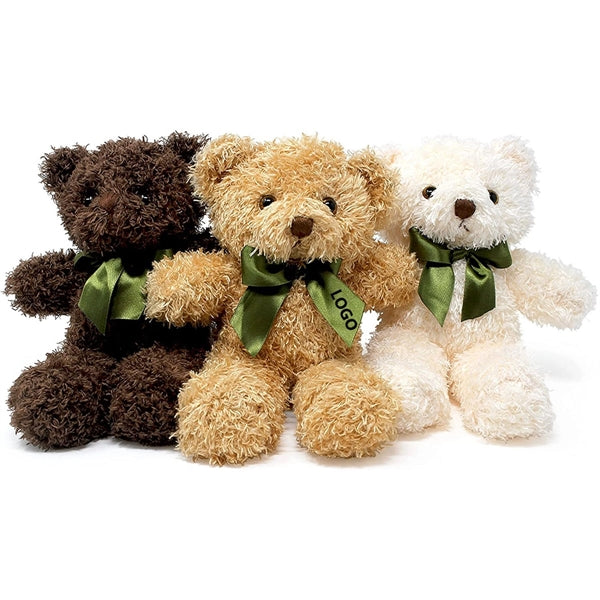 9.8" Cute Bowtie Teddy Bears Stuffed Animals