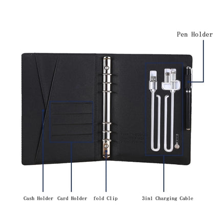 Multi-Function Wireless Charging Notebook