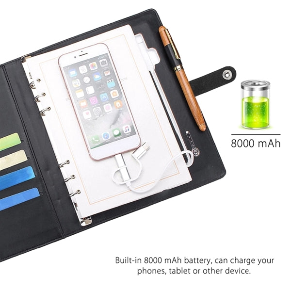 Multi-Function Wireless Charging Notebook
