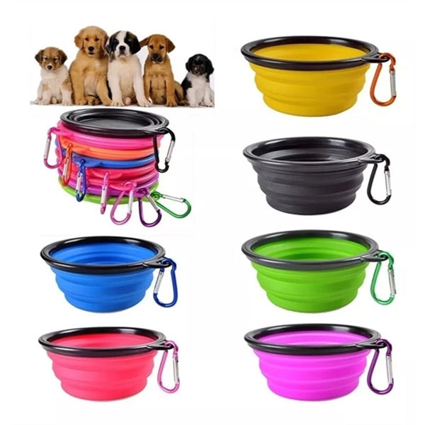 Foldable Silicone Pet Bowl