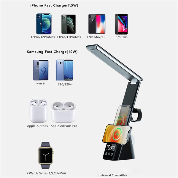 Wireless Charger Desk Lamp