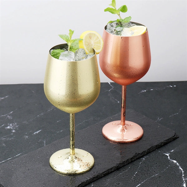 Stainless Steel Wine Glasse  17Oz