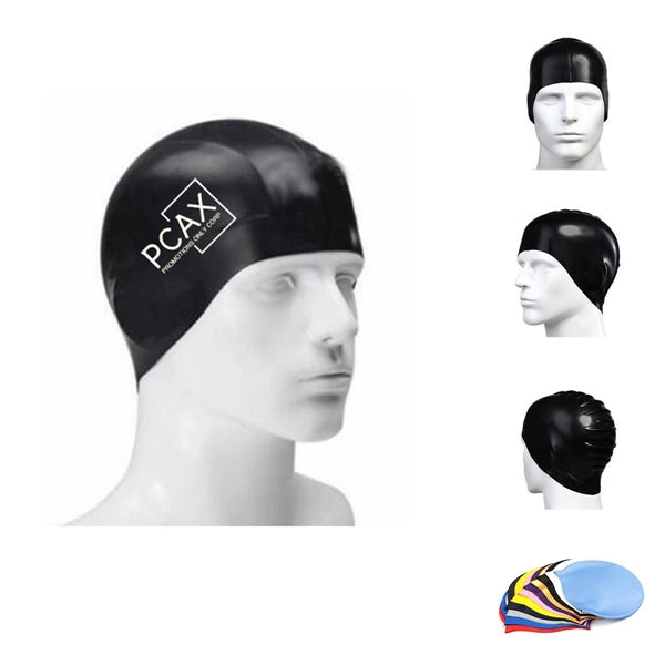 Waterproof Silicone Swim Cap