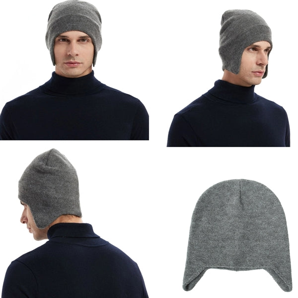 Knit Earflap Hat