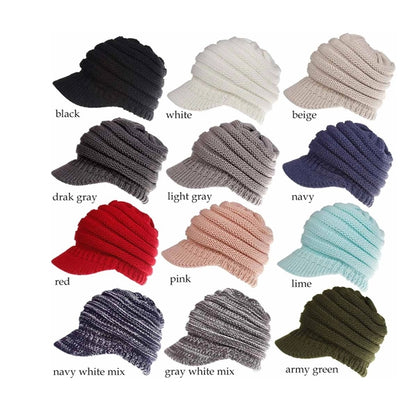 Bennie Tail Warm Knit Hat