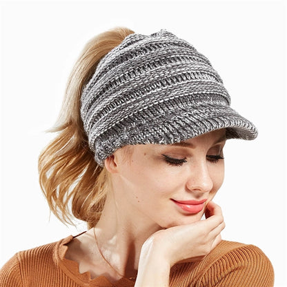 Bennie Tail Warm Knit Hat