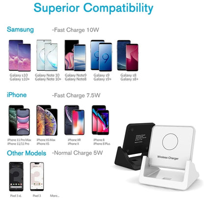 Mini Wireless Phone Charger Stand