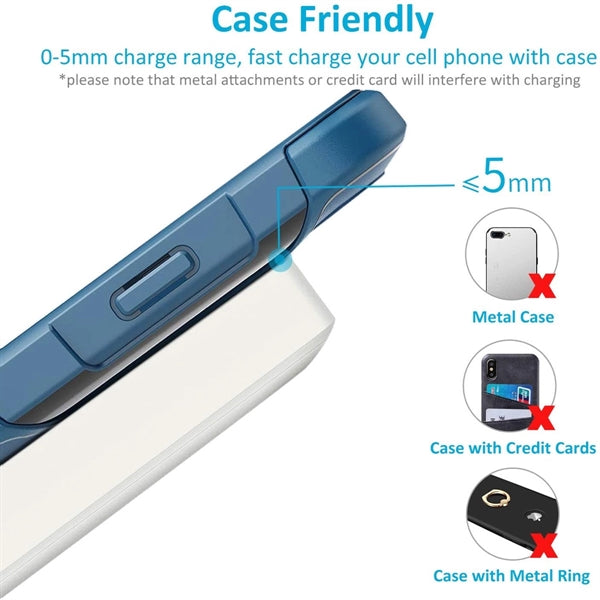 Mini Wireless Phone Charger Stand