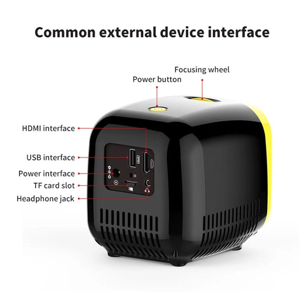 Portable Mini HD Projector