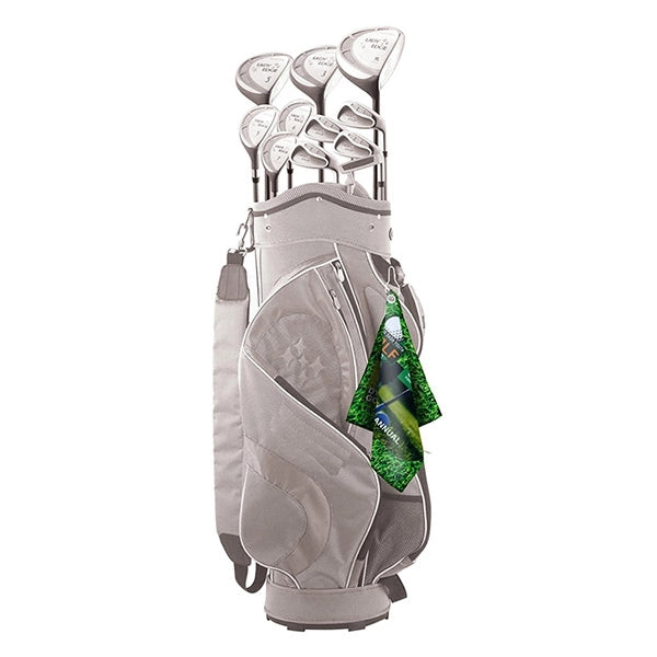 Full Color Sublimation RPET 300 GSM Heavy Duty Golf Towel -