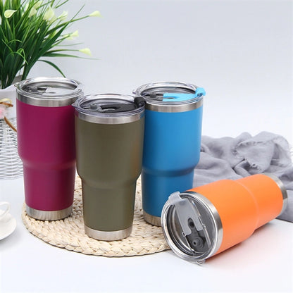 Vacuum Insulated Tumbler with Lid 30oz