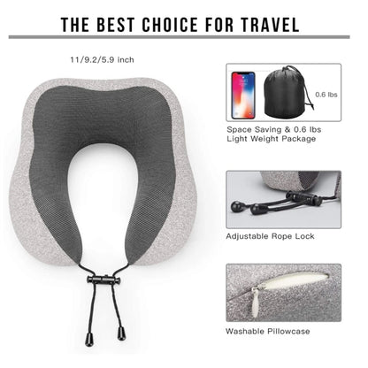 Memory Foam Airplane Travel Kit