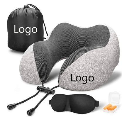 Memory Foam Airplane Travel Kit