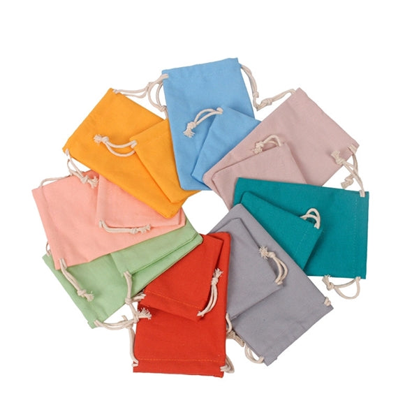 Cotton Canvas Drawstring Pouch