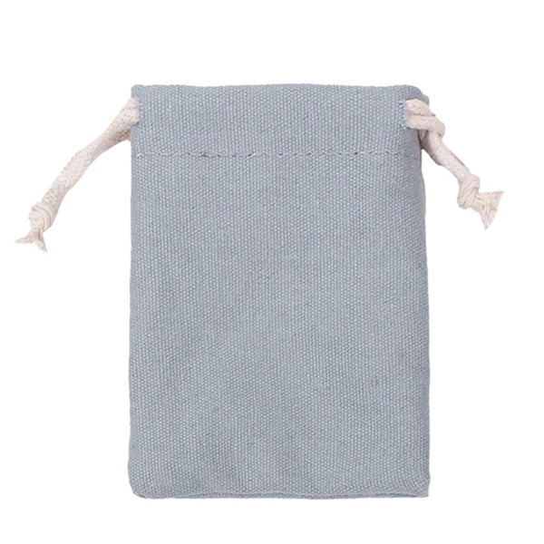 Cotton Canvas Drawstring Pouch
