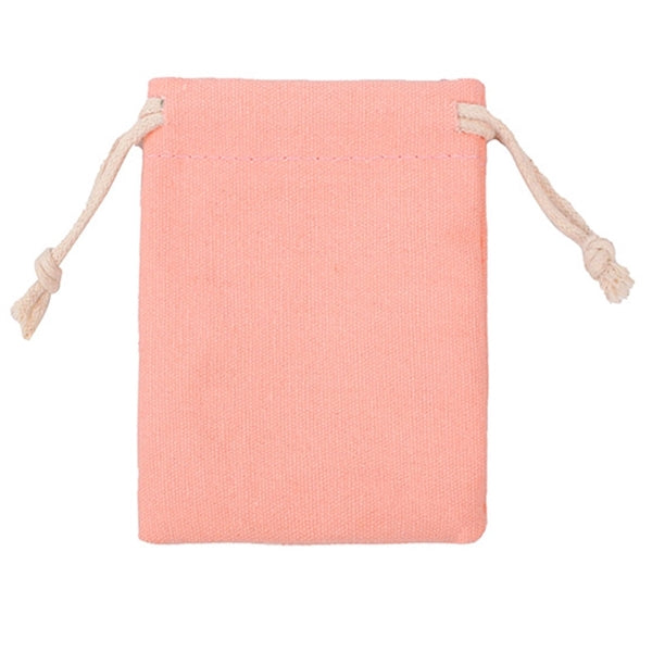 Cotton Canvas Drawstring Pouch