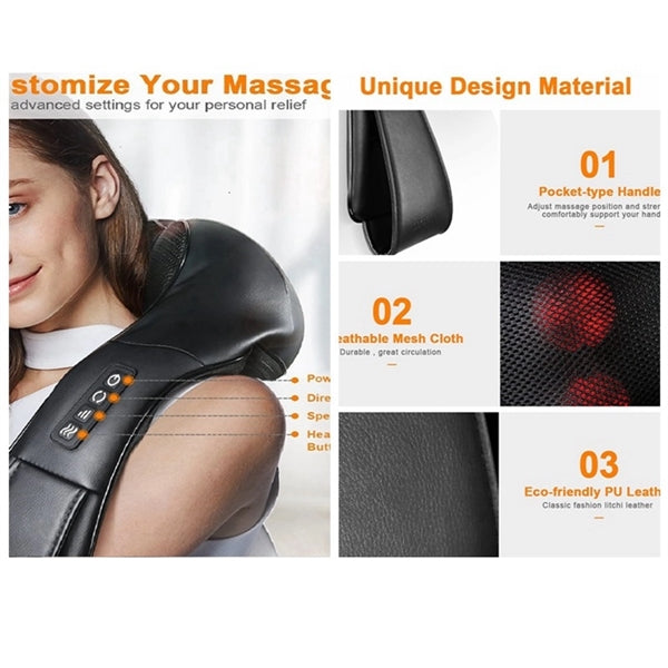 Deep Tissue 3D Kneading Pillow