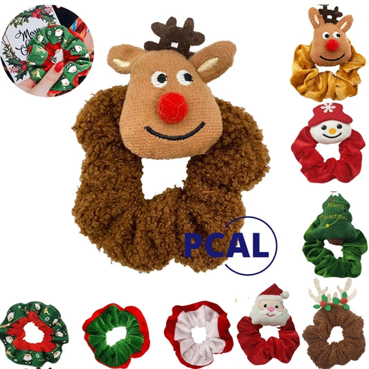 Christmas Scrunchies for Hair