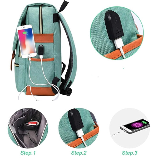 Vintage Laptop Backpack